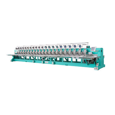 Máquina de bordado de 4 sequins 9 agulhas Máquina de bordado industrial computadorizada