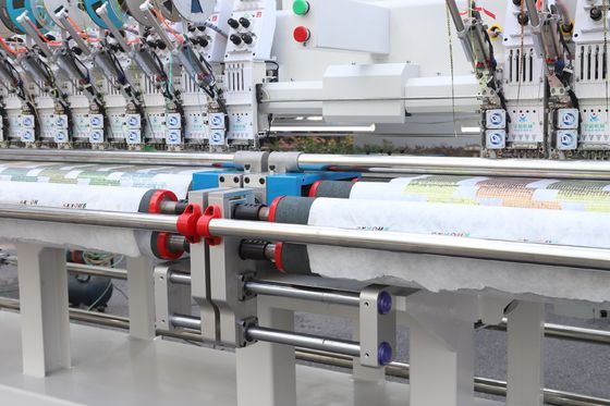 Computador Máquina de bordado de duas 22 cabeças e quatro agulhas Durável
