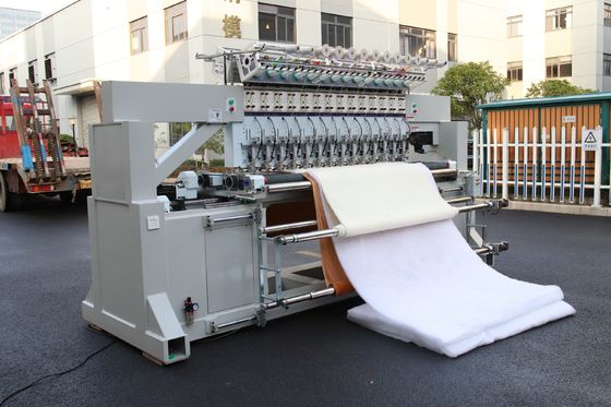 28 Agulhas Máquina de bordado de coberturas de dois lados com bordado de cordão