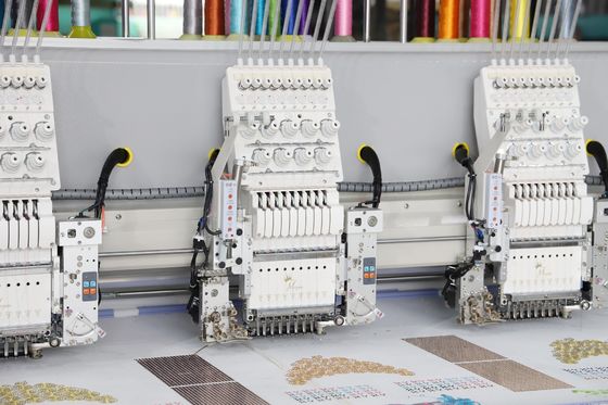 15 Máquina de bordado de cabeça computarizada 13 línguas máquina de bordado de codificação