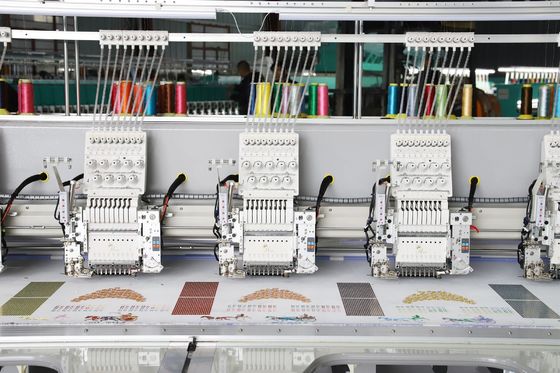 Máquina automática de bordado por computador de 15 cabeças Máquina de bordado de alta velocidade