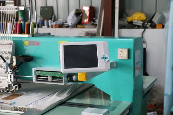 15 Máquina de bordado com agulha 10 cabeças Máquina de bordado computadorizada