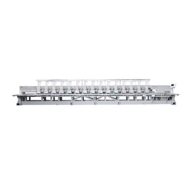 15 Cabeças Máquina de bordado de cordão 9 Agulhas Máquina de bordado de lenços de sol computadorizado