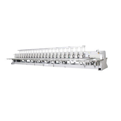 9 Agulhas Máquina de bordado duplo de lenços 20 Cabeça 10,5m*2,3m*1,25m