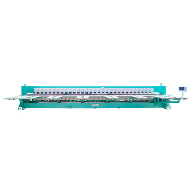 Máquina de bordado de chenille de 1000 rpm 6 agulhas 15 cabeças Máquina de bordado automático computadorizada